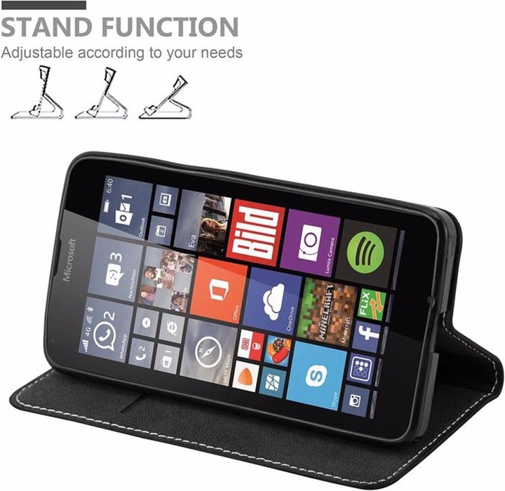 Actual product image Cadorabo Book X Wallet Cover (Microsoft Lumia 640)