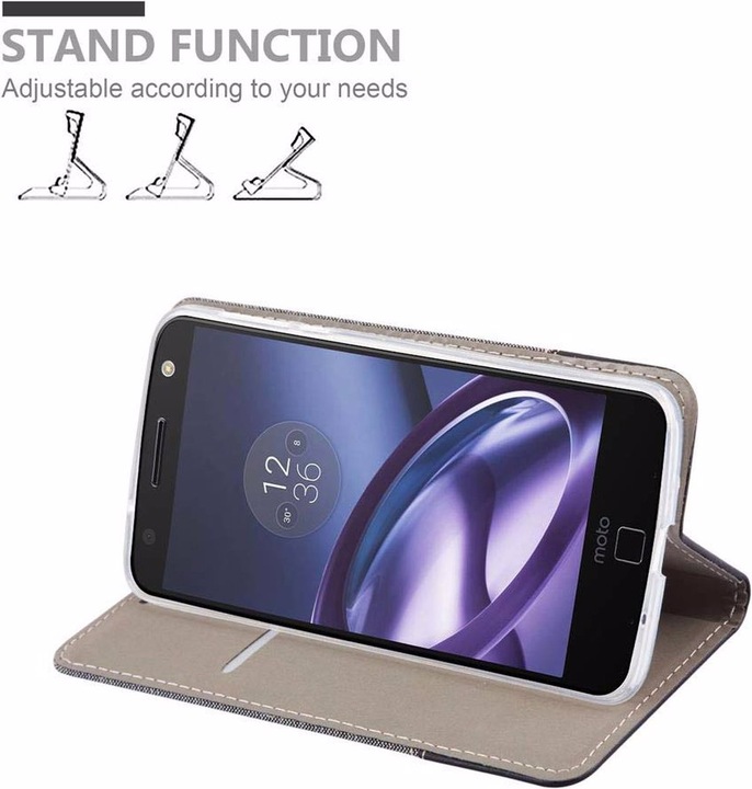 Produktbild Cadorabo Book Jeans Optik Cover (Motorola Moto Z)