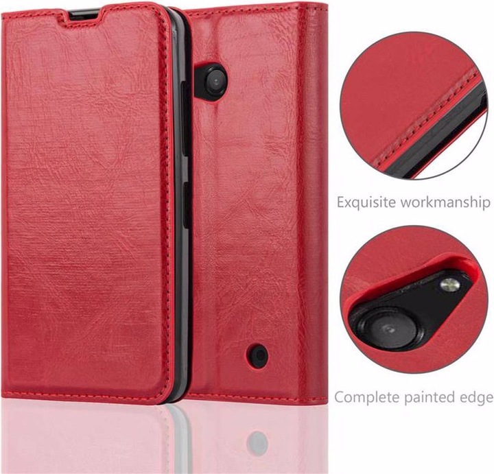 Actual product image Cadorabo Book Invisible Magnet Cover (Microsoft Lumia 550)