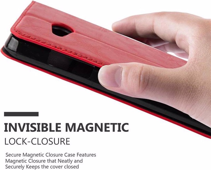 Actual product image Cadorabo Book Invisible Magnet Cover (Microsoft Lumia 550)