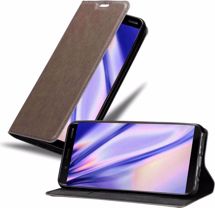 Produktbild Cadorabo Book Invisible Magnet Cover (Nokia 8 Sirocco)