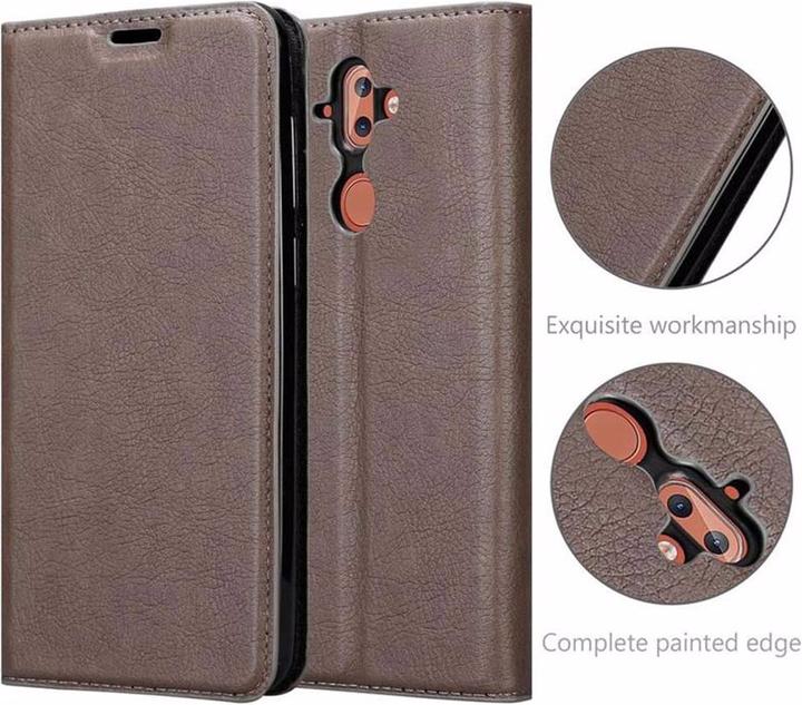 Produktbild Cadorabo Book Invisible Magnet Cover (Nokia 8 Sirocco)