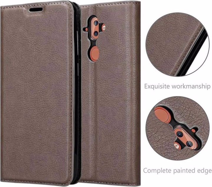 Produktbild Cadorabo Book Invisible Magnet Cover (Nokia 8 Sirocco)