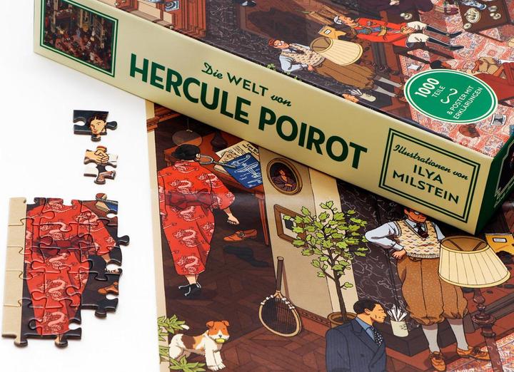 Immagine prodotto Il mondo di Hercule Poirot (1000 pezzi)