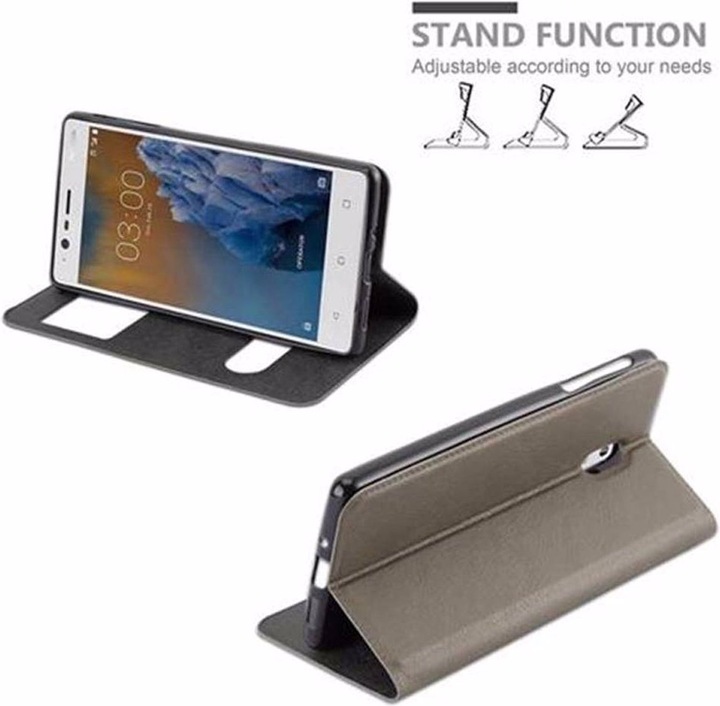 Produktbild Cadorabo Book mit View Doppelfenster Cover (OnePlus 3)