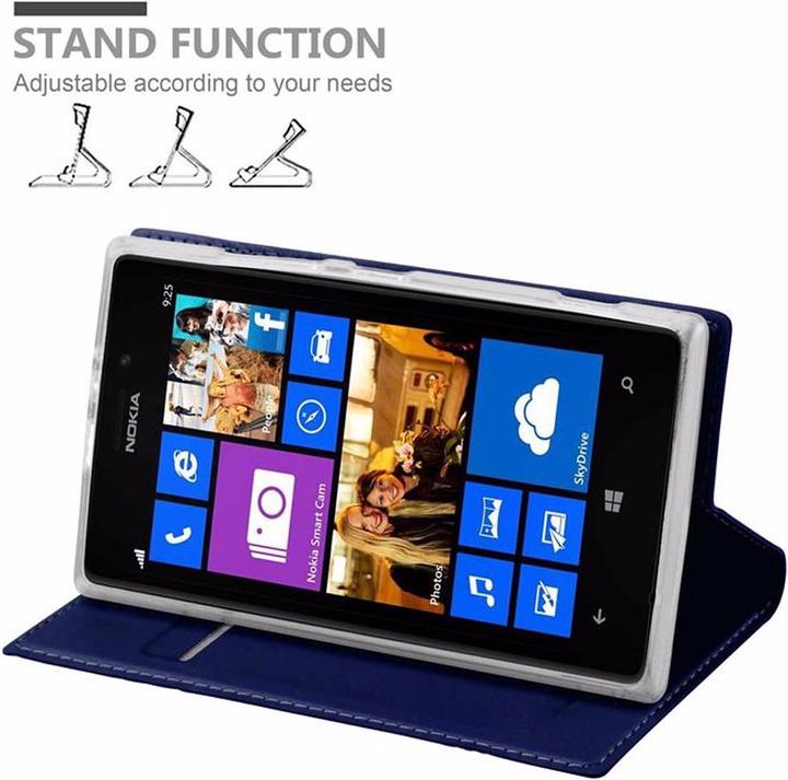 Produktbild Cadorabo Book Classy Style Cover (Nokia Lumia 925)