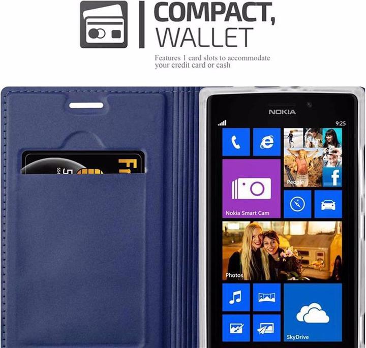Produktbild Cadorabo Book Classy Style Cover (Nokia Lumia 925)