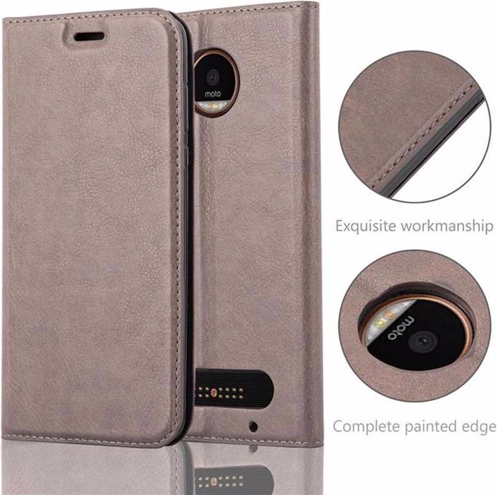 Productafbeelding Cadorabo Boek Onzichtbare Magneethoes (Motorola Moto Z2)