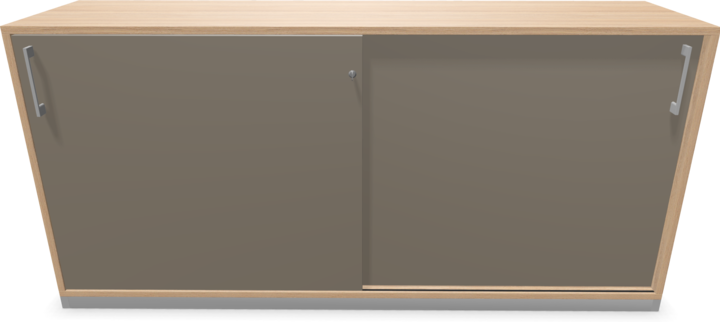 Image du produit Narbutas Choice Armoire à portes coulissantes (160 x 40 x 76 cm)