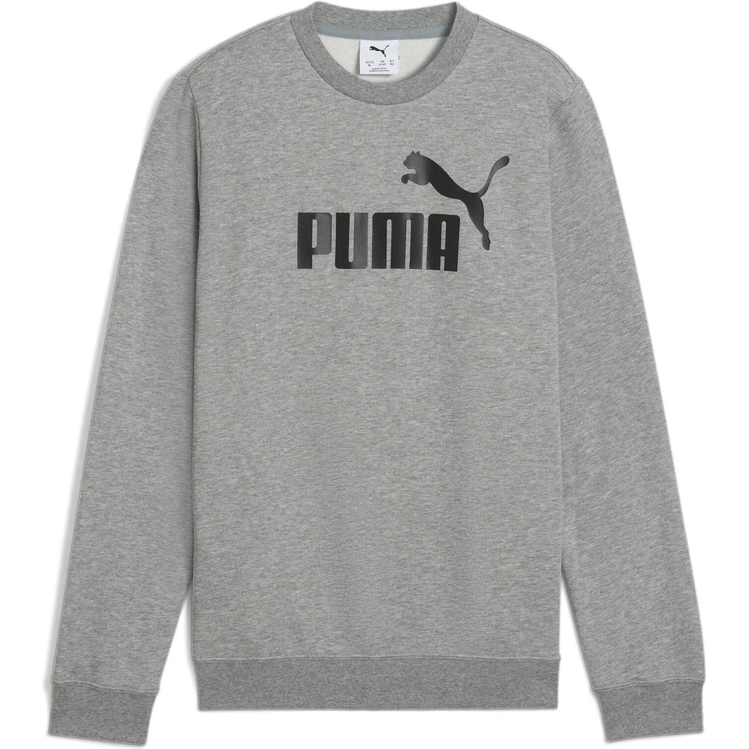Puma, Jungen, Pullover, ESS No. 1 Logo Crew TR B, Grau, (176)