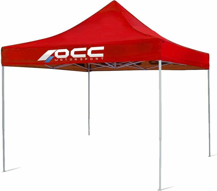Actual product image Occ Motorsport Tent OCCCARP02 Racing Red Polyester 420D Oxford 3 x 3 m (900 cm, 300 cm)