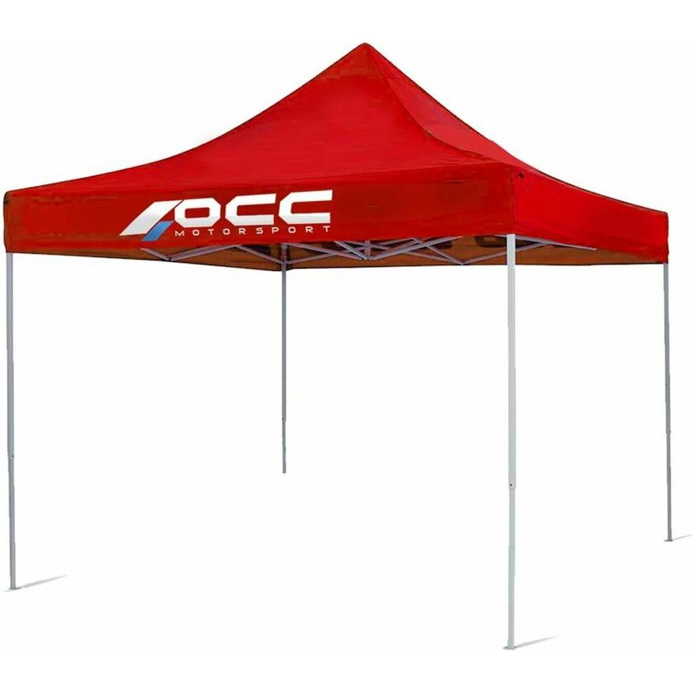 Occ Motorsport, Pavillon, Zelt OCCCARP02 Racing Rot Polyester 420D Oxford 3 x 3 m (300 cm, 300 cm)