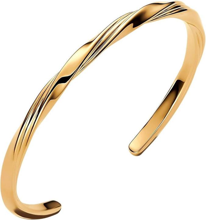 Produktbild Pandora Verdrehter Offener Armreif (17.50 cm, Vergoldet)