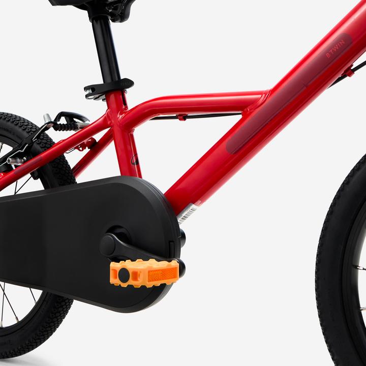 Image du produit Btwin Vélo enfant 16 pouces 4-6 ans, DISCOVER 500 rouge (16")