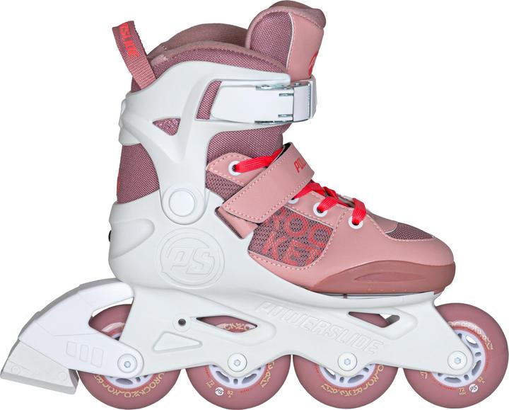 Powerslide Rollschuhe Rocket Pale Mauve verstellbar 33-36