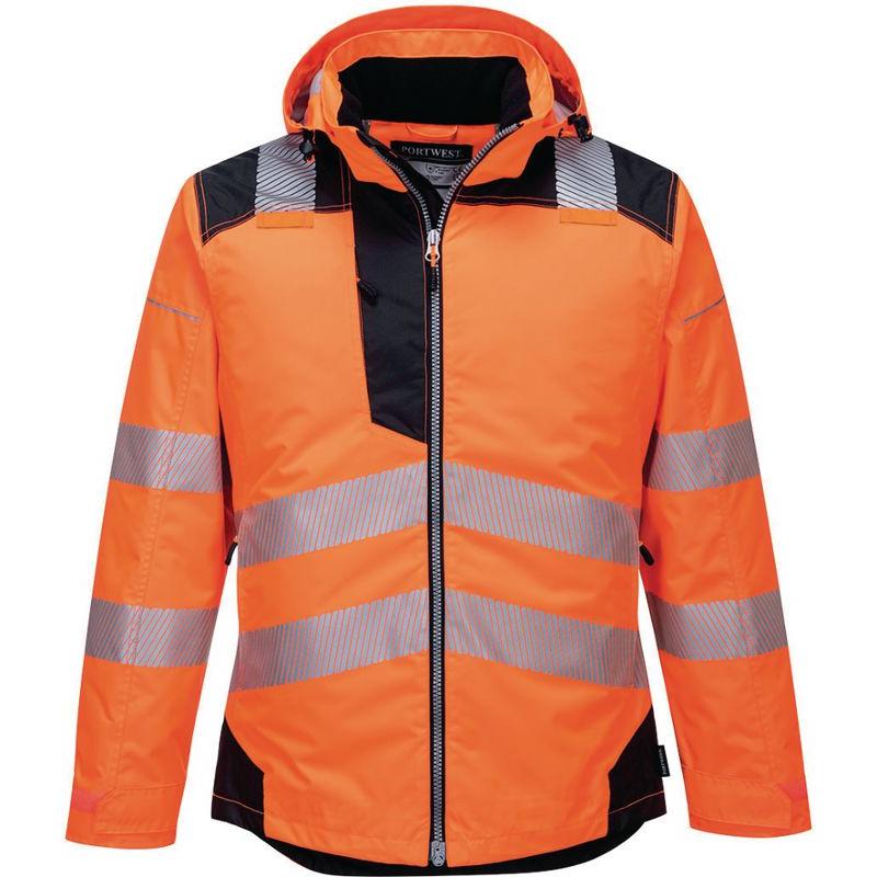 Portwest, Giacca Da Lavoro, Warnschutz-Regenjacke (M)