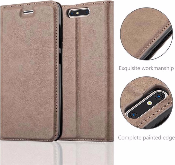 Actual product image Cadorabo Book Invisible Magnet Cover (ZTE Blade V8)