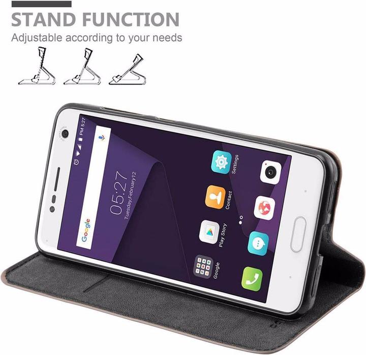 Productafbeelding Cadorabo Boek Onzichtbare Magneethoes (ZTE Blade V8)