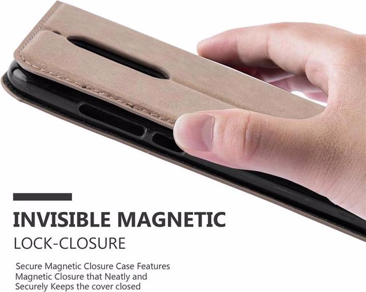 Produktbild Cadorabo Book Invisible Magnet Cover (Wiko View)