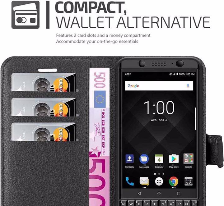 Actual product image Cadorabo Book with stand function cover (KEYone)