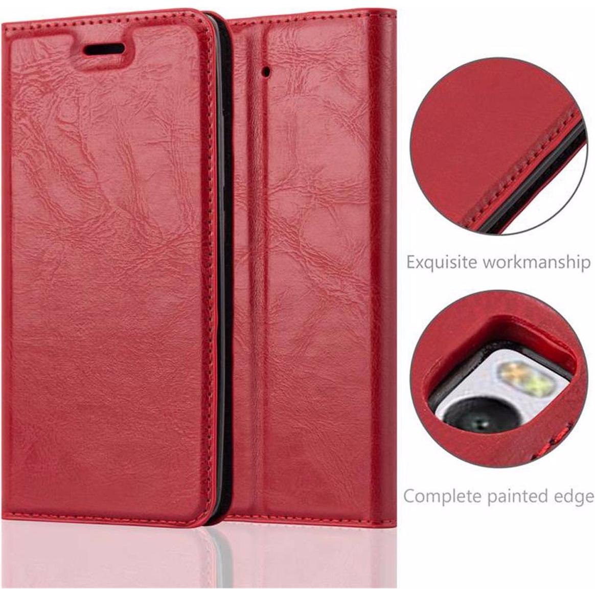 Thumbnail - Cadorabo Book Invisible Magnet Cover (Xiaomi Mi 5s), Smartphone Hülle, Rot