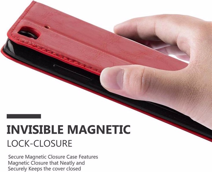 Actual product image Cadorabo Book Invisible Magnet Cover (Mi 5s)