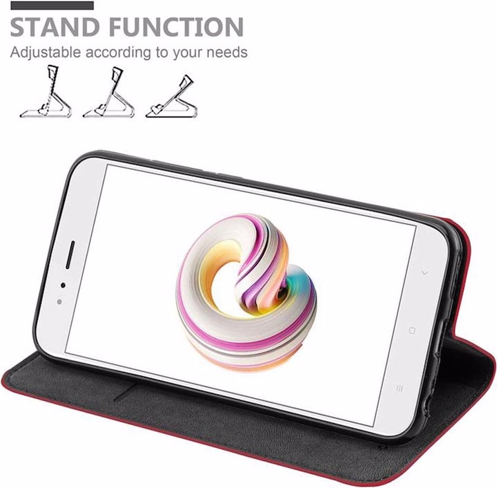 Actual product image Cadorabo Book Invisible Magnet Cover (Mi A1, Xiaomi Mi 5X)