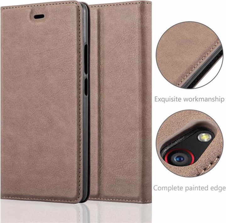 Actual product image Cadorabo Book Invisible Magnet Cover (ZTE Nubia Z9 Max)