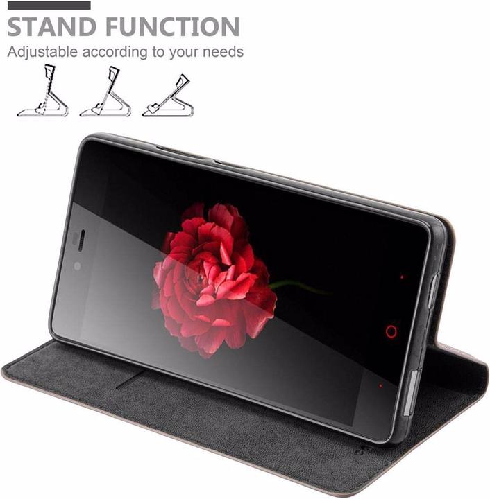 Produktbild Cadorabo Book Invisible Magnet Cover (ZTE Nubia Z9 Max)