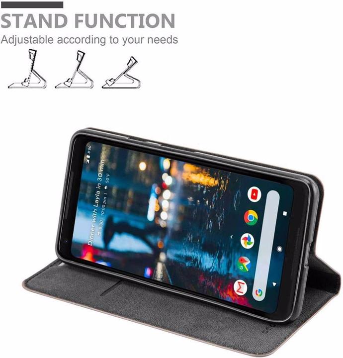 Actual product image Cadorabo Book Invisible Magnet Cover (Google Pixel 2 XL)