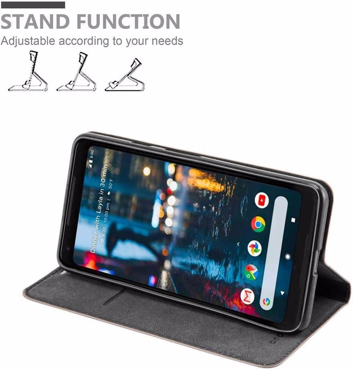 Actual product image Cadorabo Book Invisible Magnet Cover (Google Pixel 2 XL)