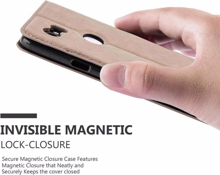 Actual product image Cadorabo Book Invisible Magnet Cover (Google Pixel 2 XL)