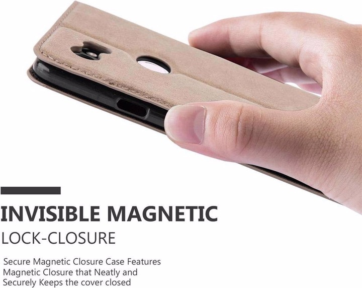 Actual product image Cadorabo Book Invisible Magnet Cover (Google Pixel 2 XL)