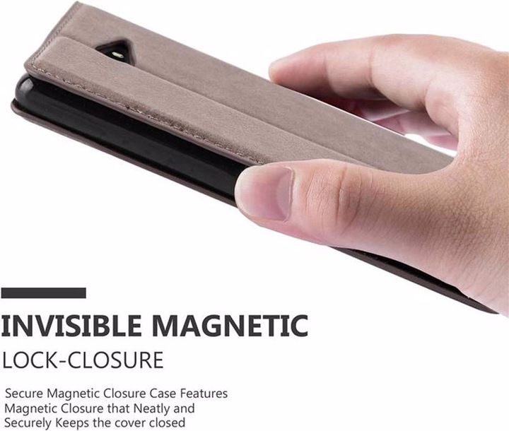 Produktbild Cadorabo Book Invisible Magnet Cover (Sony Xperia M2 Aqua)