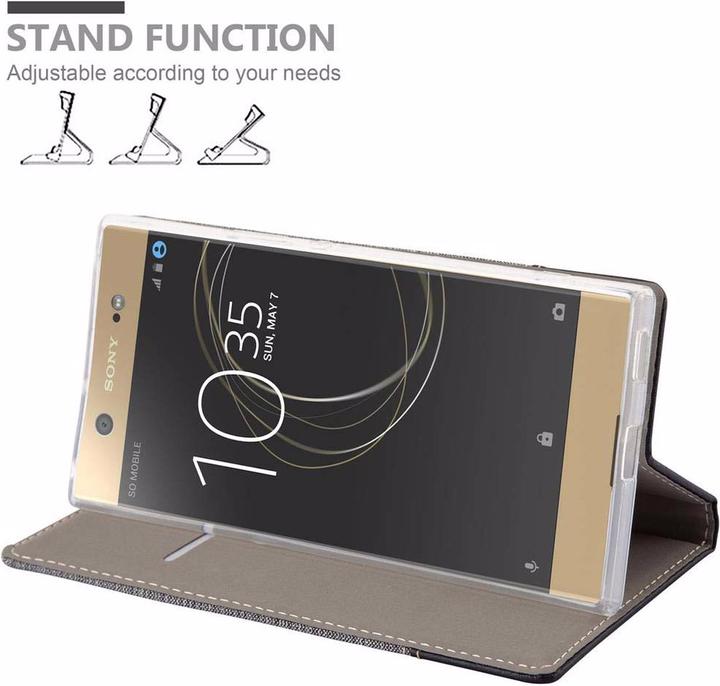 Image du produit Cadorabo Couverture look jeans Book (Sony Xperia XA1 Ultra)