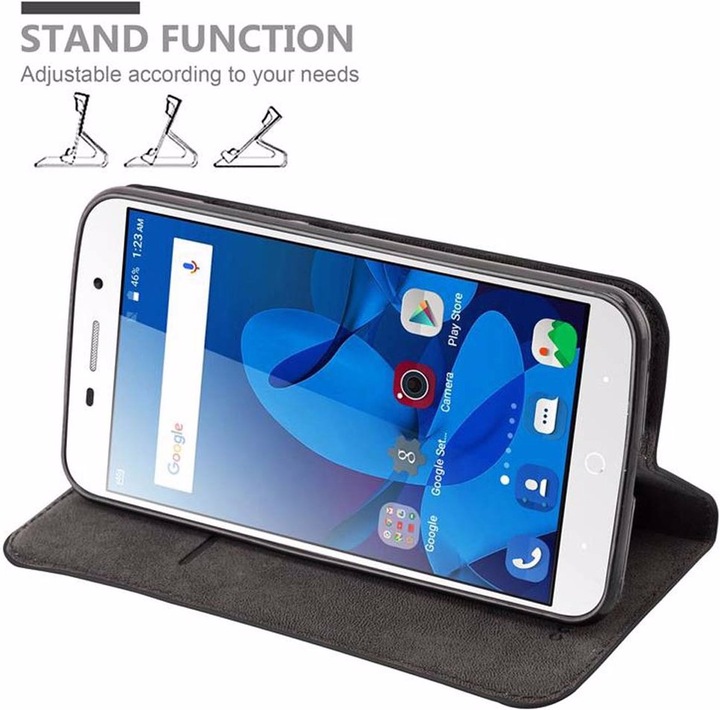 Actual product image Cadorabo Book Invisible Magnet Cover (ZTE Blade A602)
