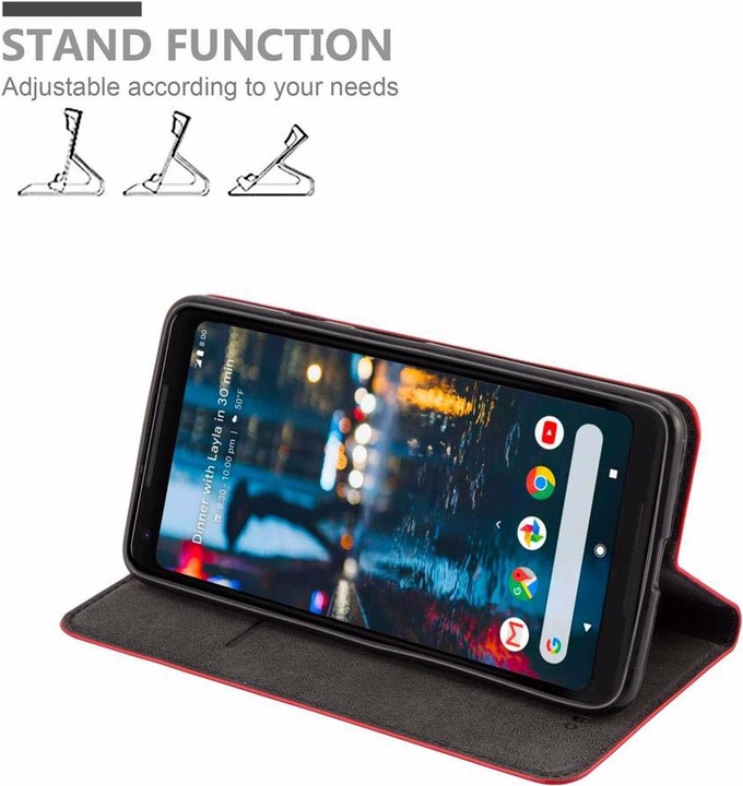 Actual product image Cadorabo Book Invisible Magnet Cover (Google Pixel 2 XL)