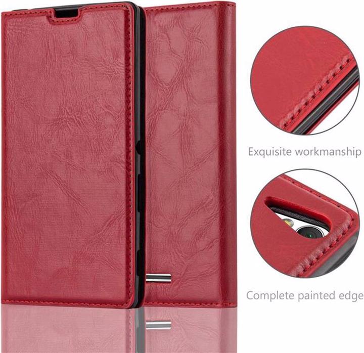 Actual product image Cadorabo Book Invisible Magnet Cover (Sony Xperia T2 Ultra)