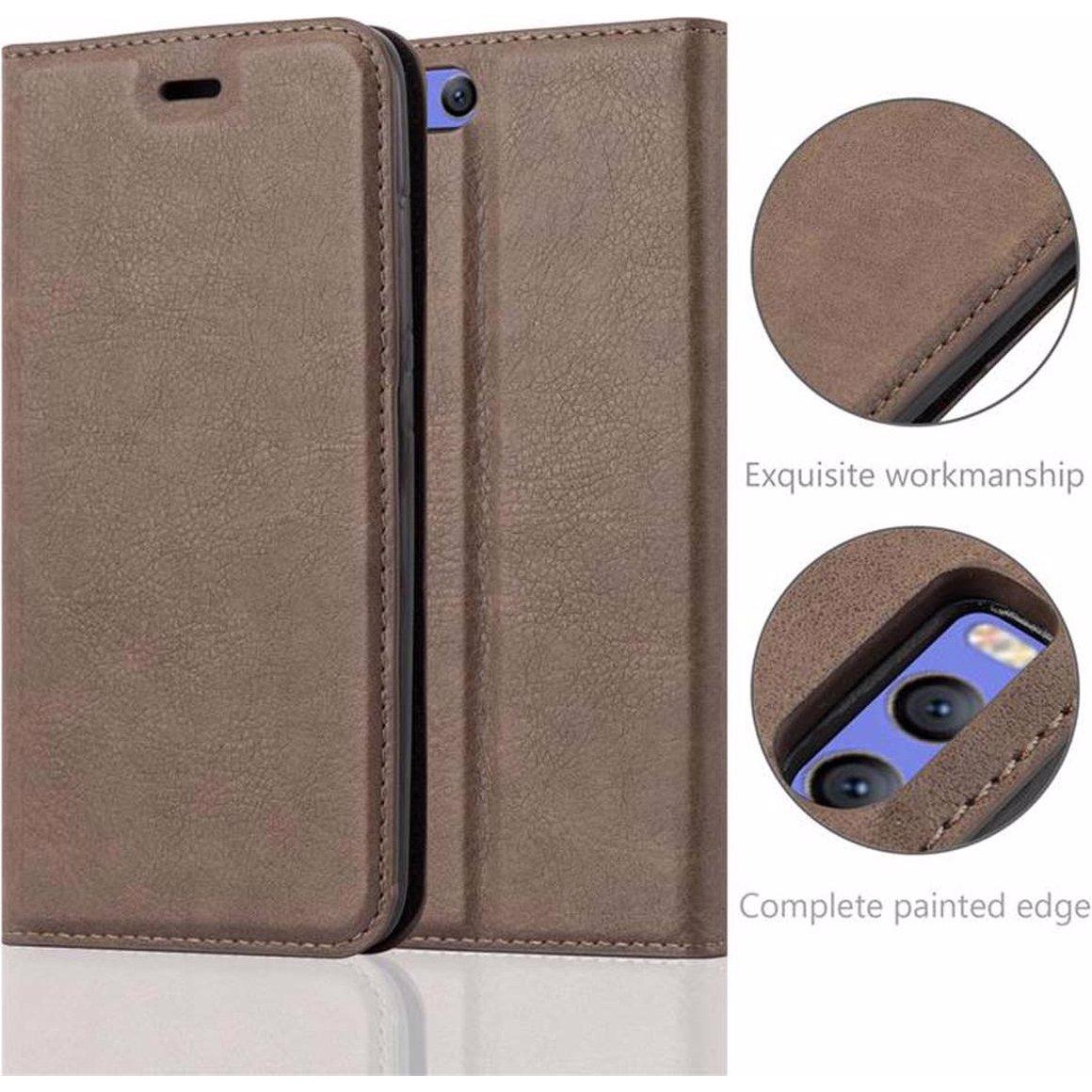 Thumbnail - Cadorabo Book Invisible Magnet Cover (Xiaomi Mi A1, Xiaomi Mi 5X), Smartphone Hülle, Braun