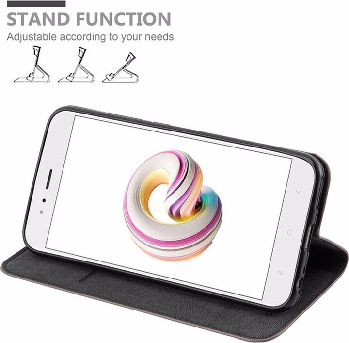 Actual product image Cadorabo Book Invisible Magnet Cover (Mi A1, Xiaomi Mi 5X)