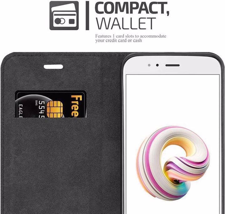 Actual product image Cadorabo Book Invisible Magnet Cover (Mi A1, Xiaomi Mi 5X)