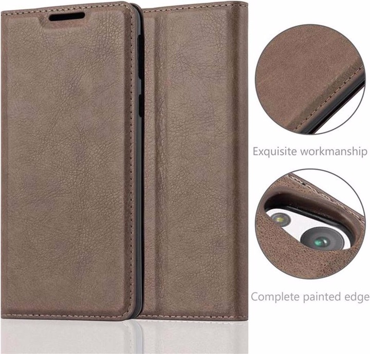 Actual product image Cadorabo Book Invisible Magnet Cover (Sony Xperia E5)