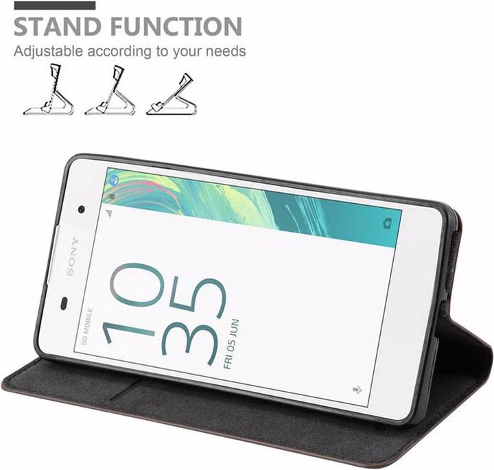Produktbild Cadorabo Book Invisible Magnet Cover (Sony Xperia E5)