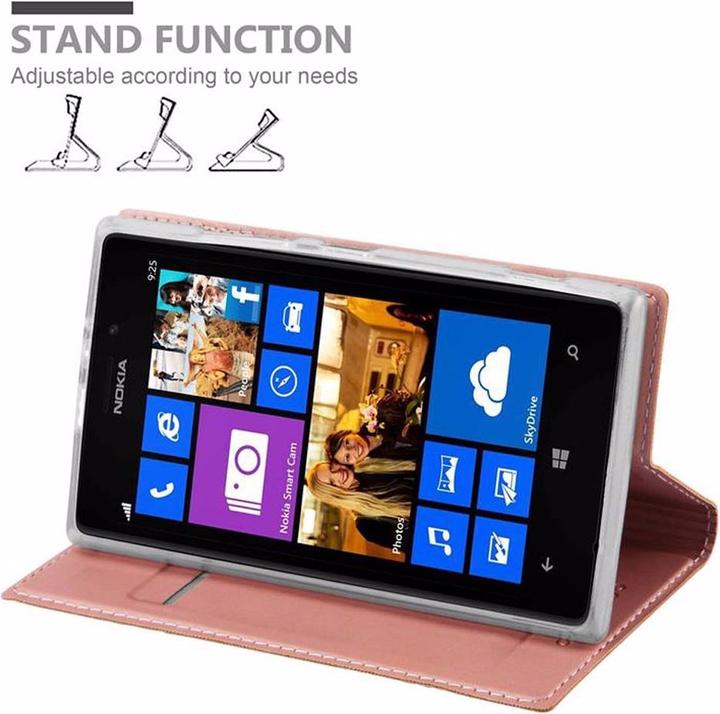 Actual product image Cadorabo Book Classy Style Cover (Nokia Lumia 925)