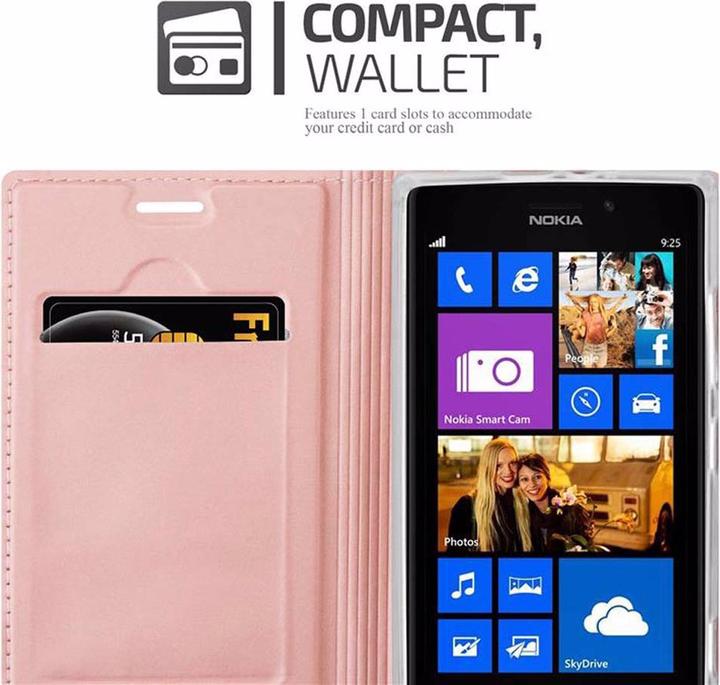 Actual product image Cadorabo Book Classy Style Cover (Nokia Lumia 925)