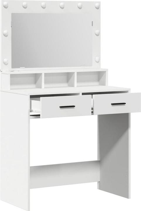 Produktbild VidaXL Schminktisch mit LED-Leuchten (79 x 41 x 135 cm)