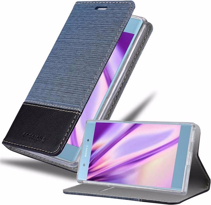 Image du produit Cadorabo Couverture look jeans Book (Sony Xperia XA1 Plus)