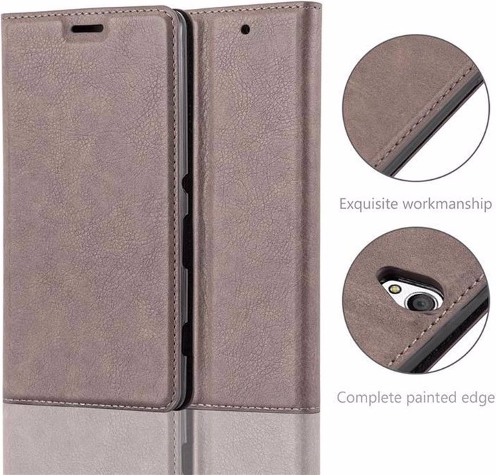 Actual product image Cadorabo Book Invisible Magnet Cover (Sony Xperia C4)