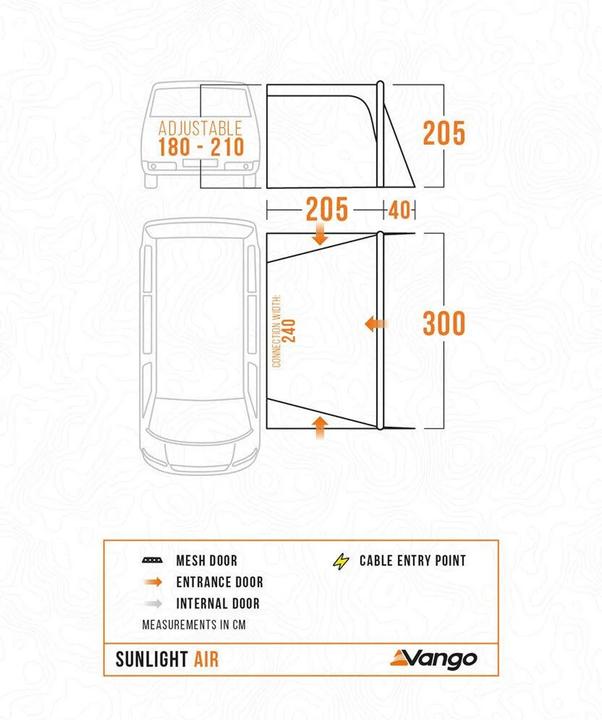 Actual product image Vango Sunlight Air Low (Awning, 10 kg)