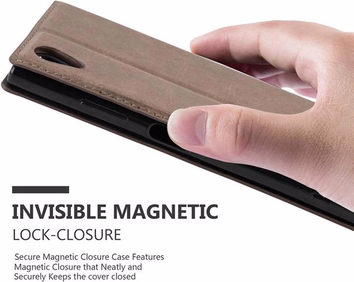 Produktbild Cadorabo Book Invisible Magnet Cover (Sony Xperia XA1 Plus)